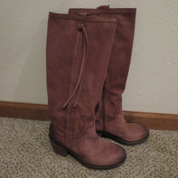 Nine West Valthora Braided Boots thora knee high - Picture 2 of 6